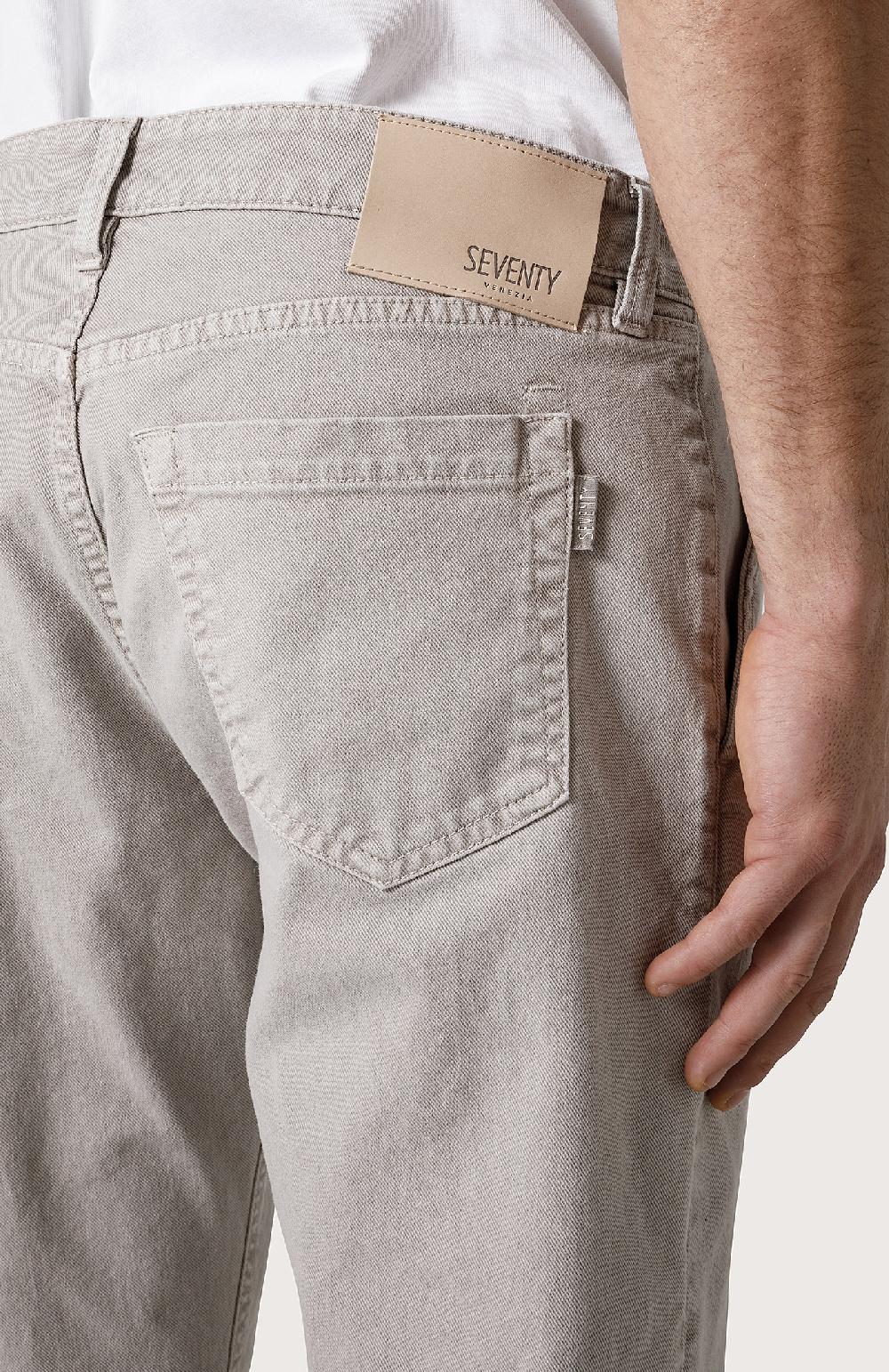 Seventy Pantalone stretch - Col. Marrone Convenienza