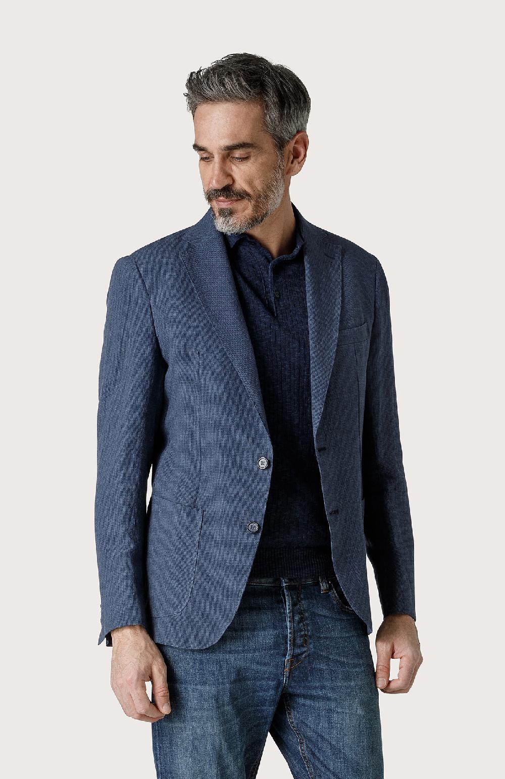 Seventy Giacca classica con tasche applicate - Col. Blu Novità