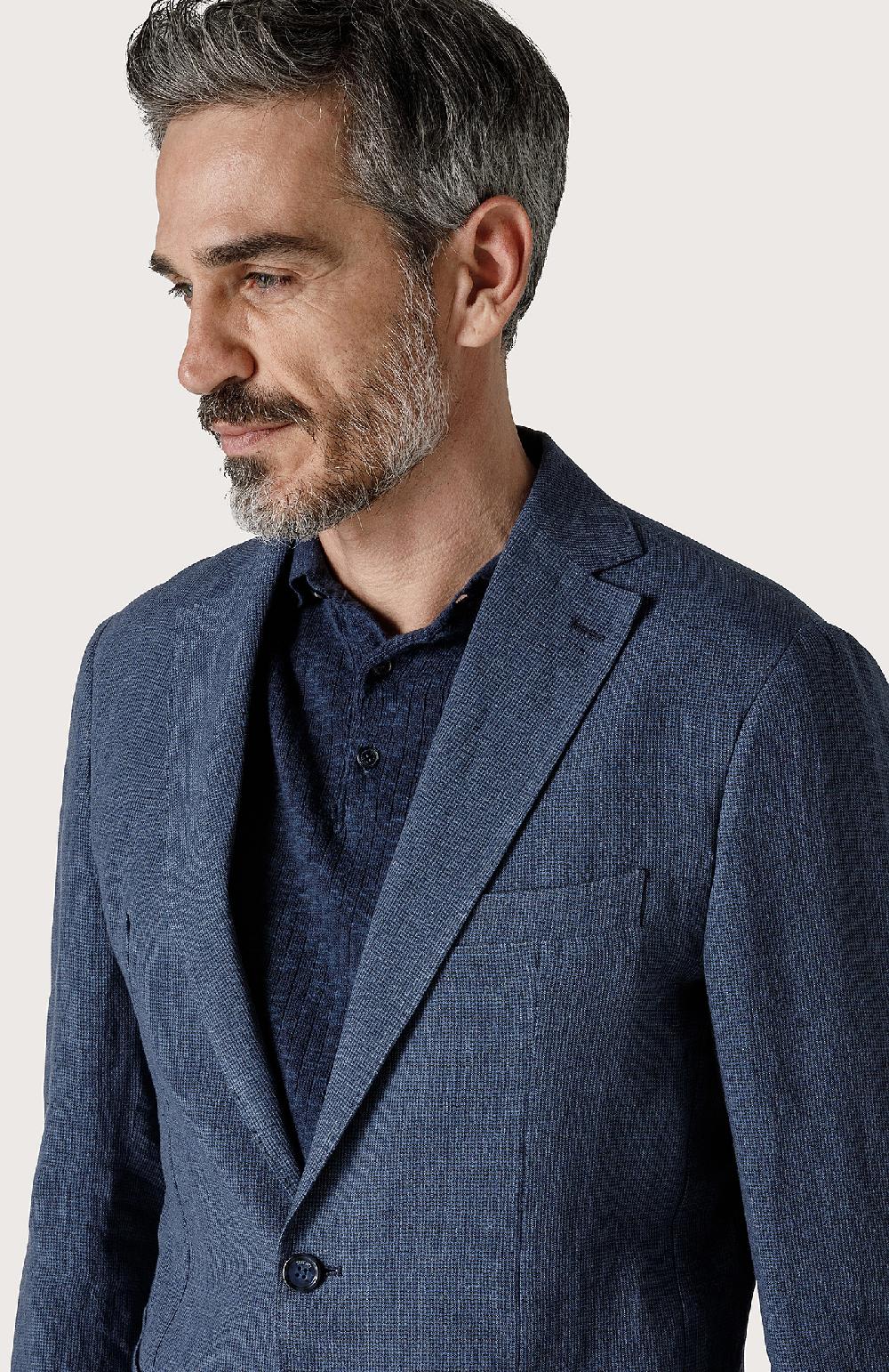 Seventy Giacca classica con tasche applicate - Col. Blu Novità