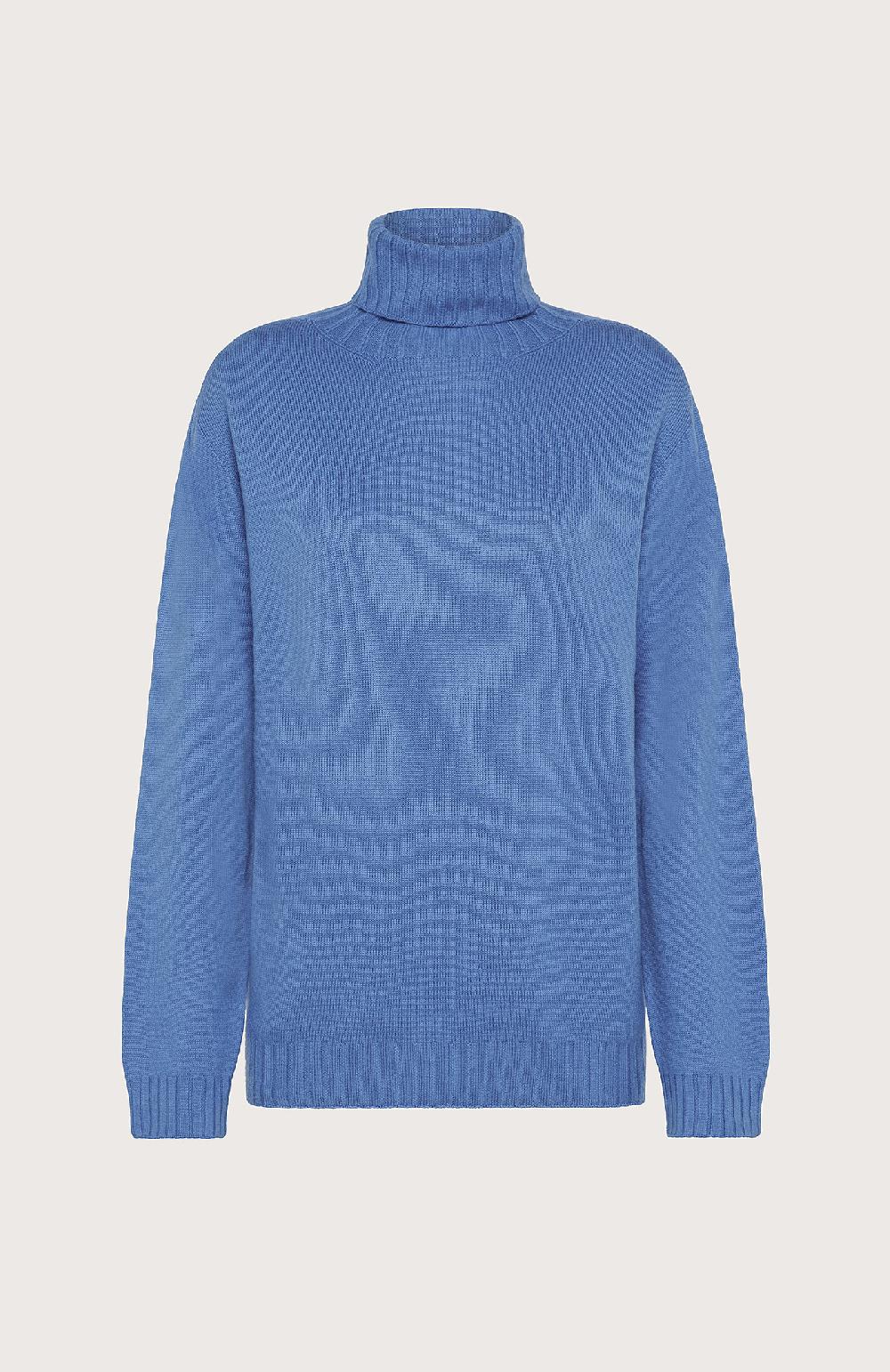 Seventy Maglia dolcevita seamless - Col. Blu Latest stili