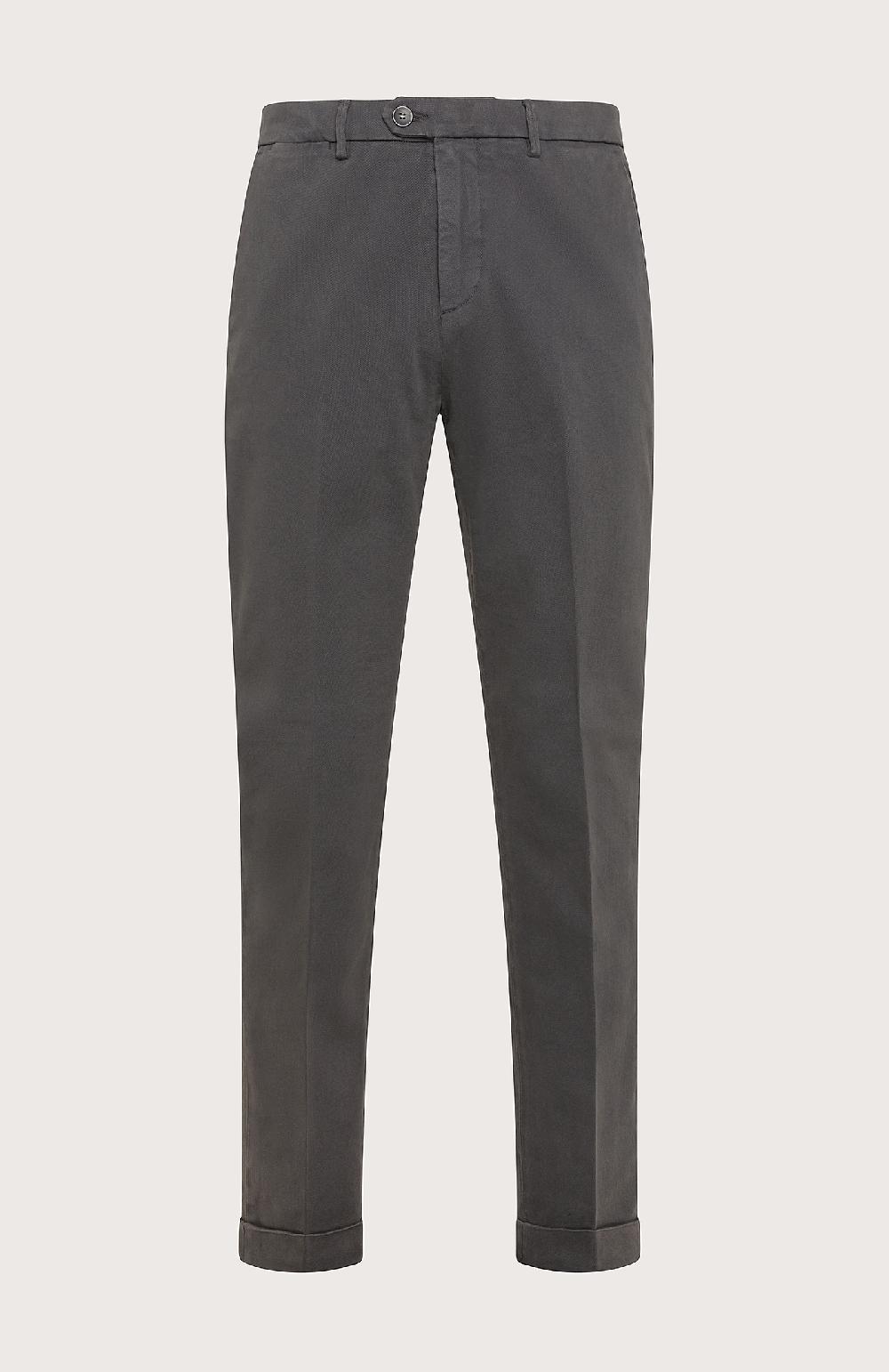 Seventy Pantalone chino con tasca inclinata - Col. Grigio Saldi