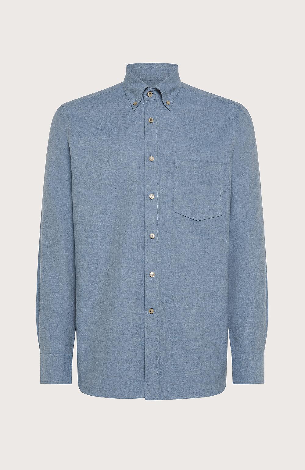 Seventy Camicia design classico - Col. Blu Saldi Di Fabbrica
