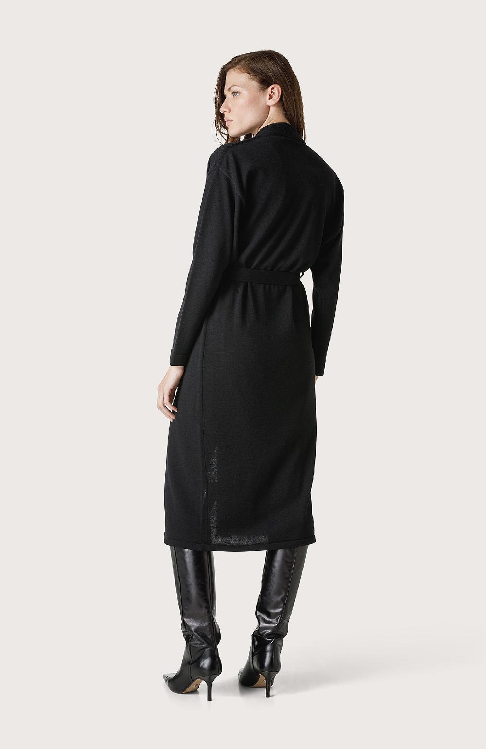 Seventy Maxi cardigan con cintura - Col. Nero Italia