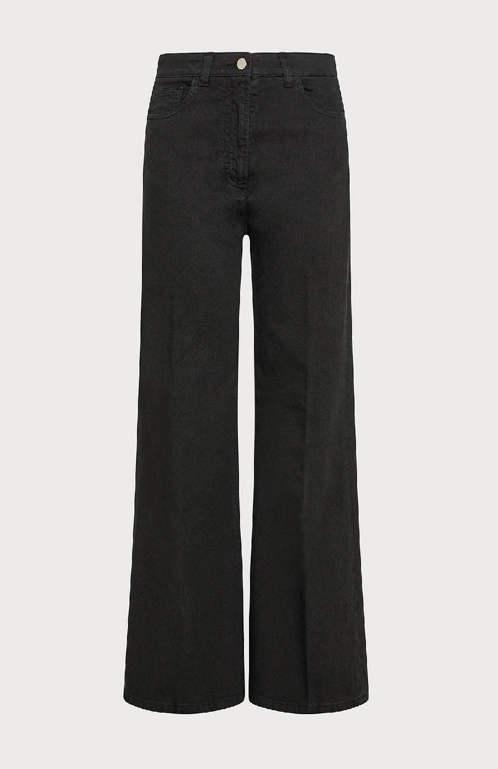 Seventy Pantalone 5 tasche in cotone stretch - Col. Nero In Linea