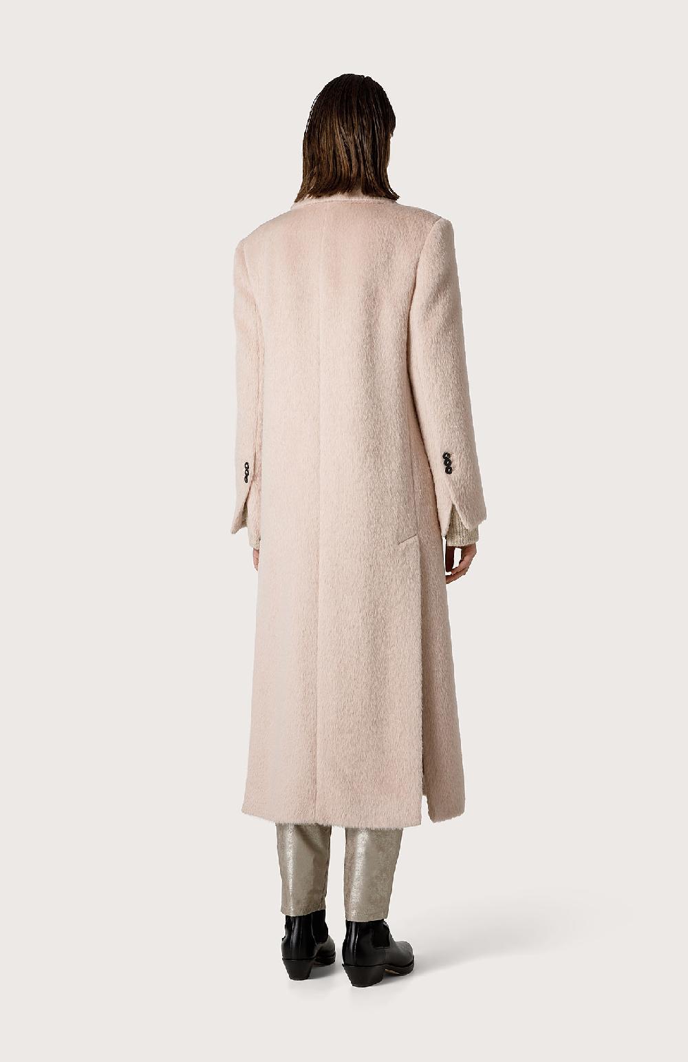 Seventy Cappotto doppio petto in misto alpaca - Col. Rosa Promozione
