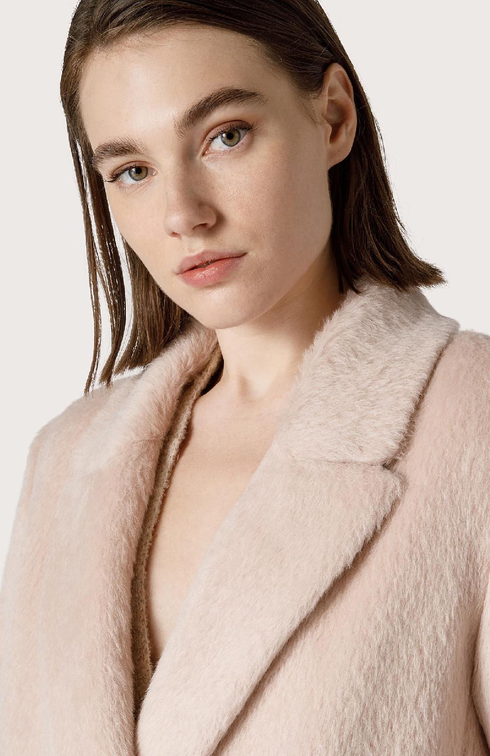 Seventy Cappotto doppio petto in misto alpaca - Col. Rosa Promozione