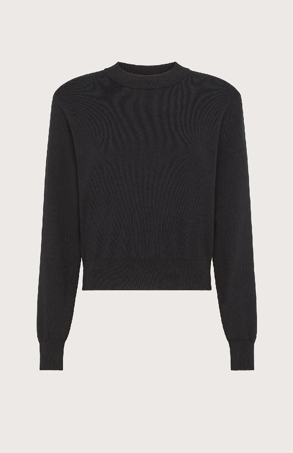 Seventy Maglia boxy - Col. Nero Qualità Garantita