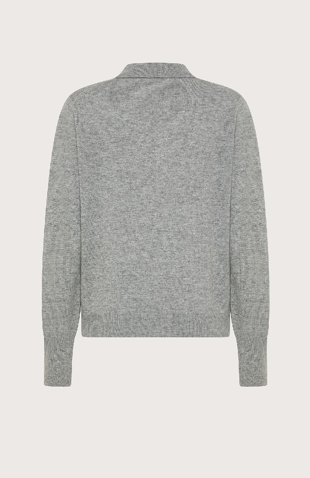Seventy Polo in lana cashmere - Col. Grigio Presa