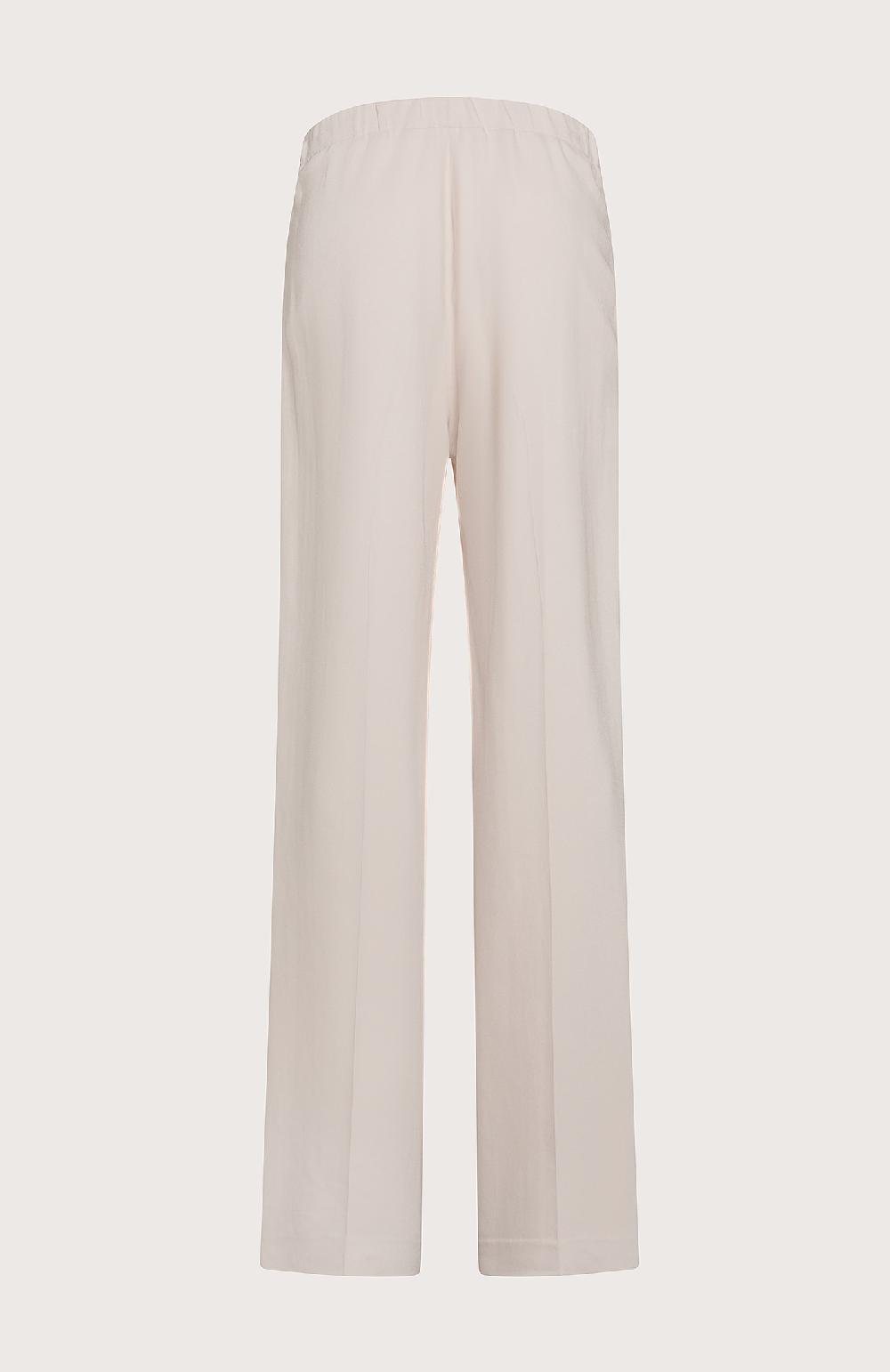 Seventy Pantalone lungo relax fit elasticato dietro in cady stretch - Col. Neutro Sconto