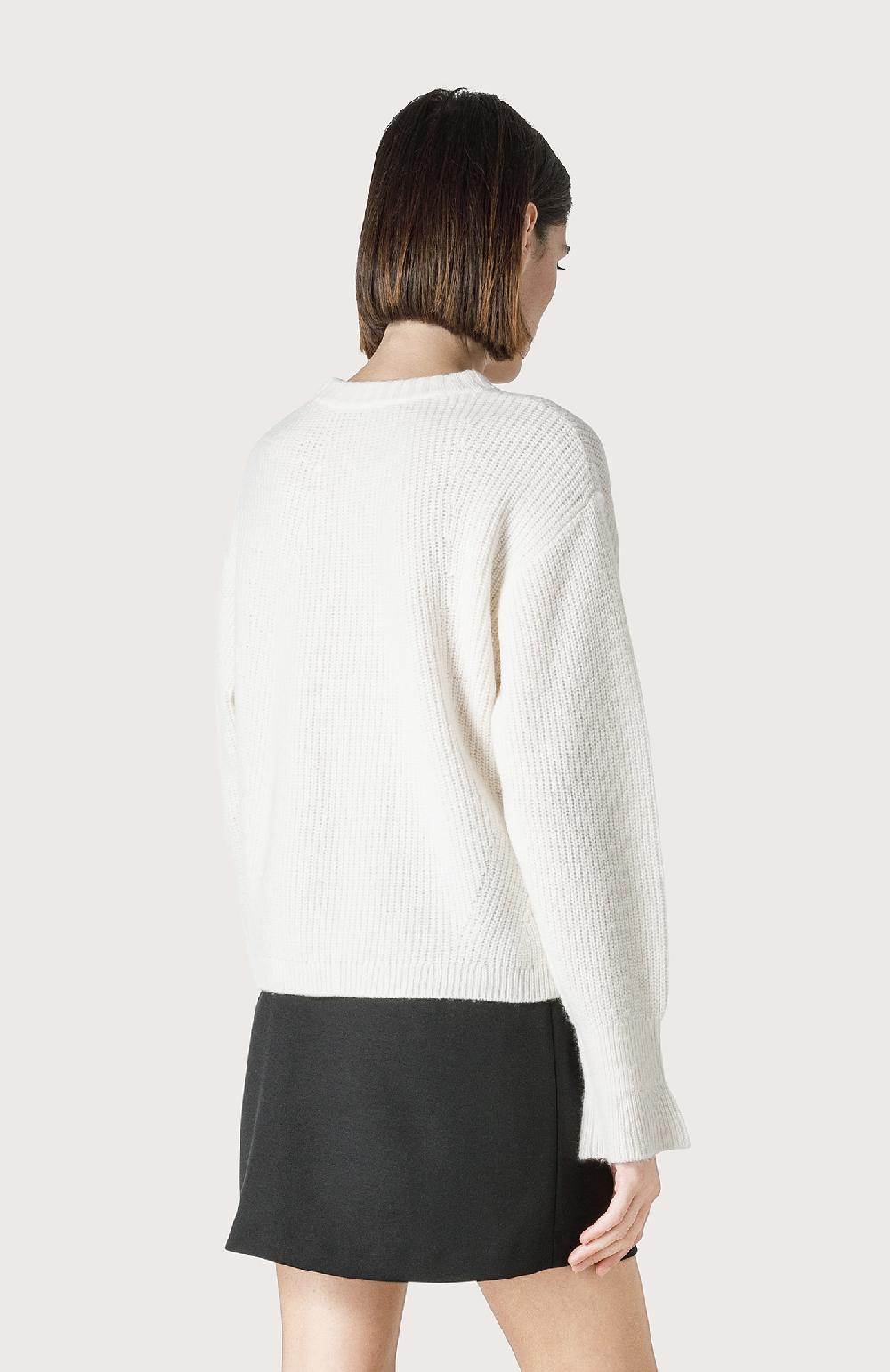 Seventy Maglia con righe in lurex - Col. Bianco Hotsell