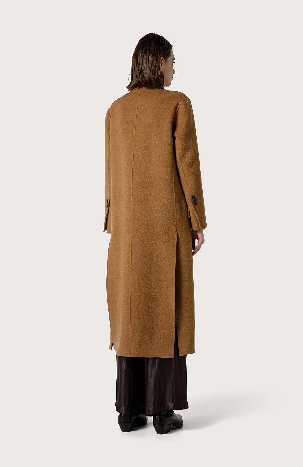 Seventy Cappotto lungo doppio petto - Col. Neutro In Saldo