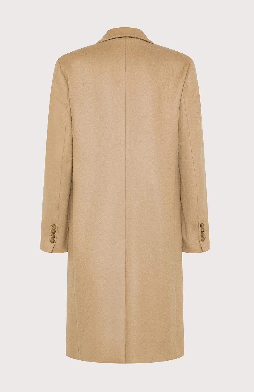 Seventy Cappotto lungo monopetto 100% cashmere - Col. Neutro Offerta speciale