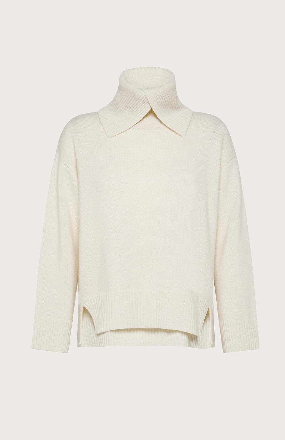 Seventy Dolcevita con collo aperto - Col. Bianco Offerte esclusive
