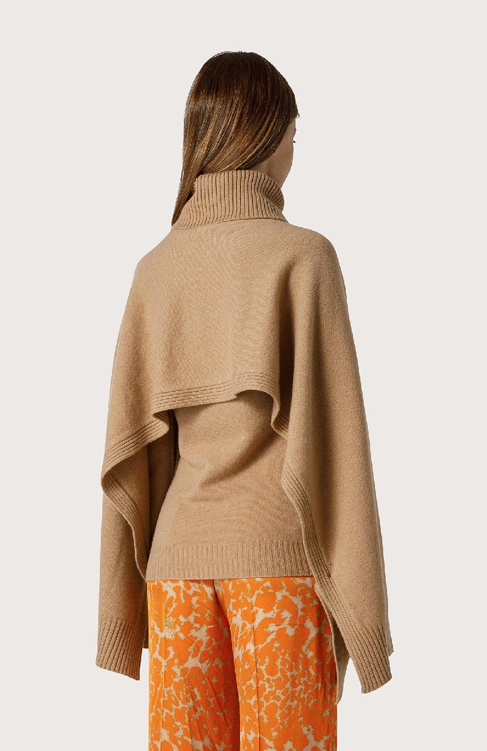 Seventy Maglia doppio capo misto cashmere - Col. Neutro Nuovi prodotti