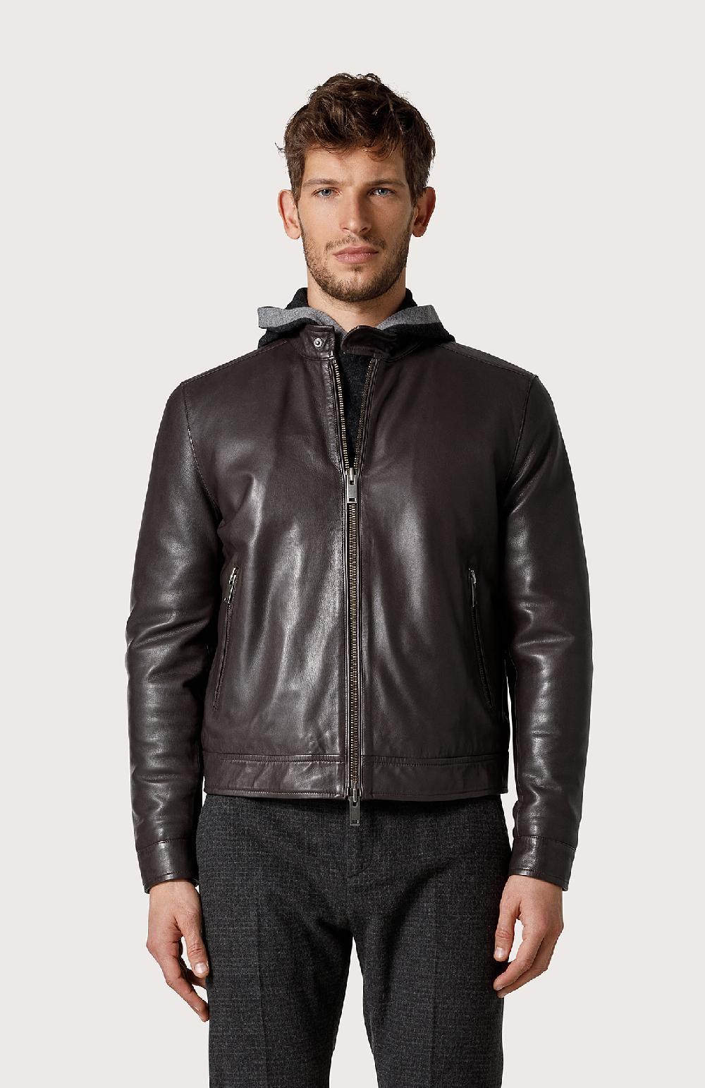 Seventy Bomber in nappa - Col. Marrone Liquidazione