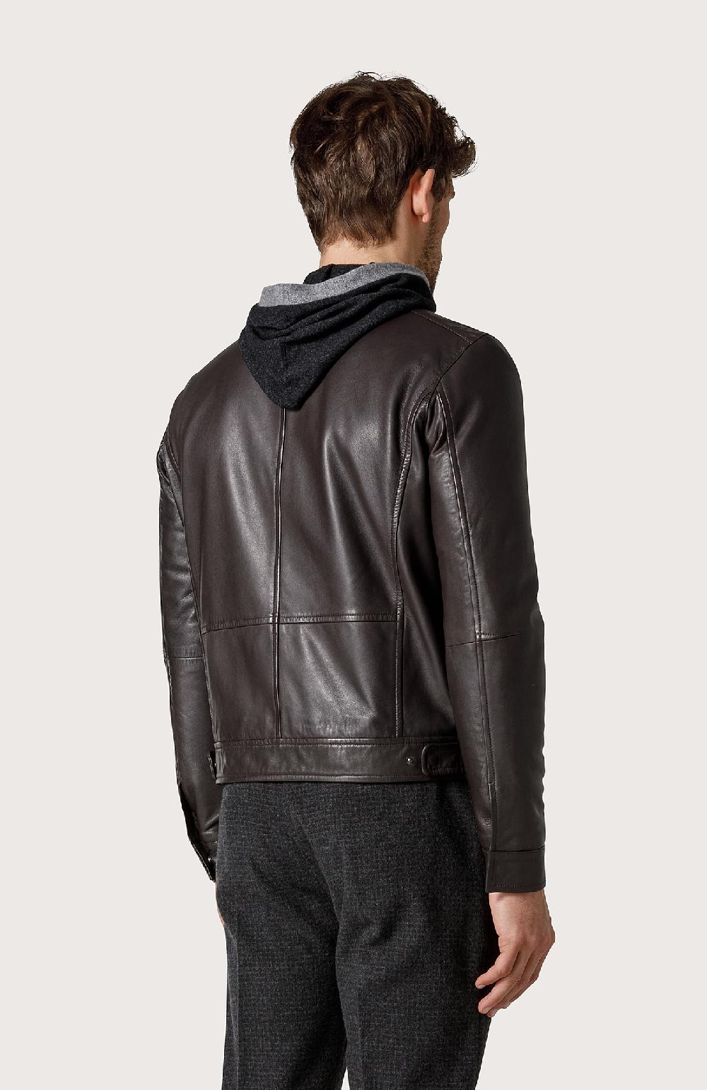 Seventy Bomber in nappa - Col. Marrone Liquidazione