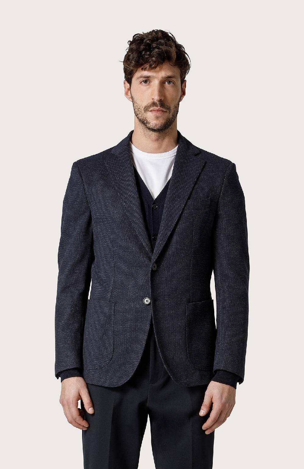 Seventy Blazer in jersey - Col. Blu Prezzo basso