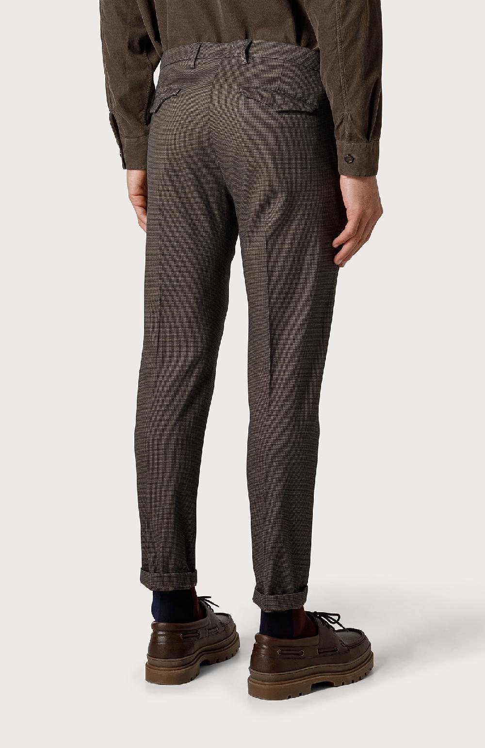 Seventy Pantalone chino in lana stretch - Col. Marrone Ultimi tre giorni