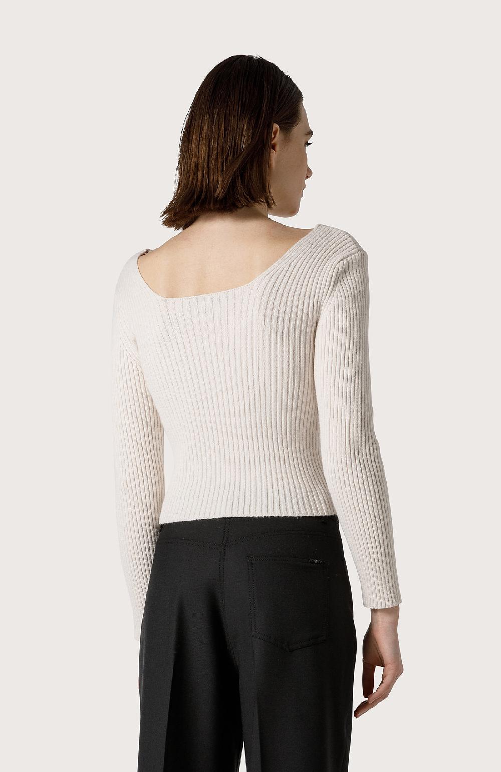 Seventy Cardigan attillato - Col. Bianco Fino al 60% di sconto
