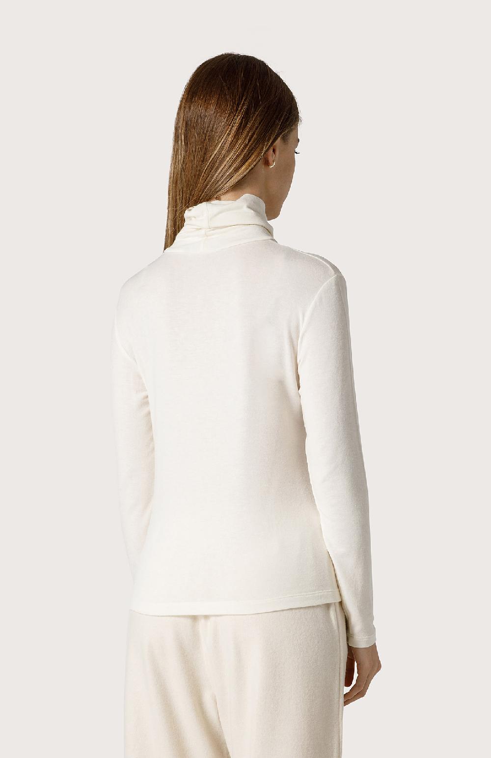 Seventy Lupetto in jersey - Col. Bianco Fino al 65% di sconto