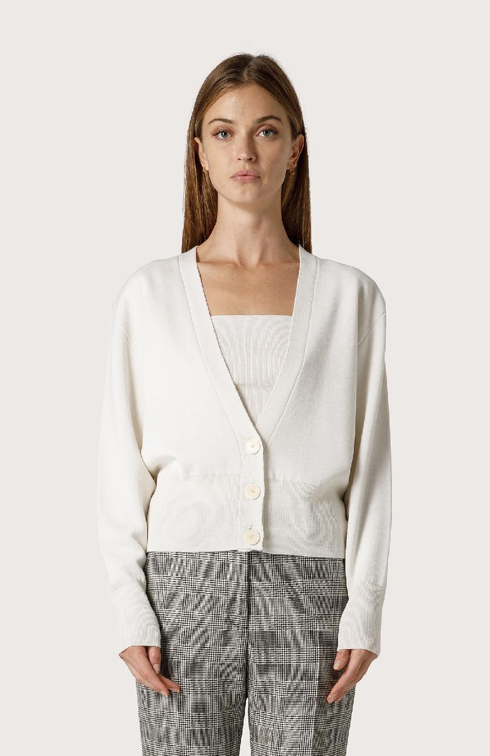 Seventy Twin set in misto lana - Col. Bianco Offerta speciale della fabbrica