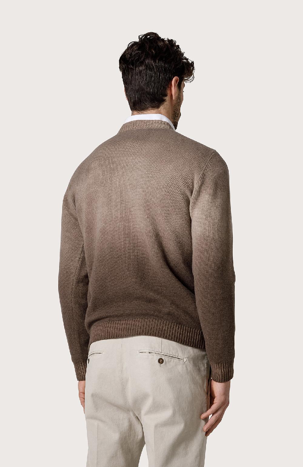 Seventy Maglia girocollo sfumato - Col. Marrone 50% di sconto con spedizione gratuita