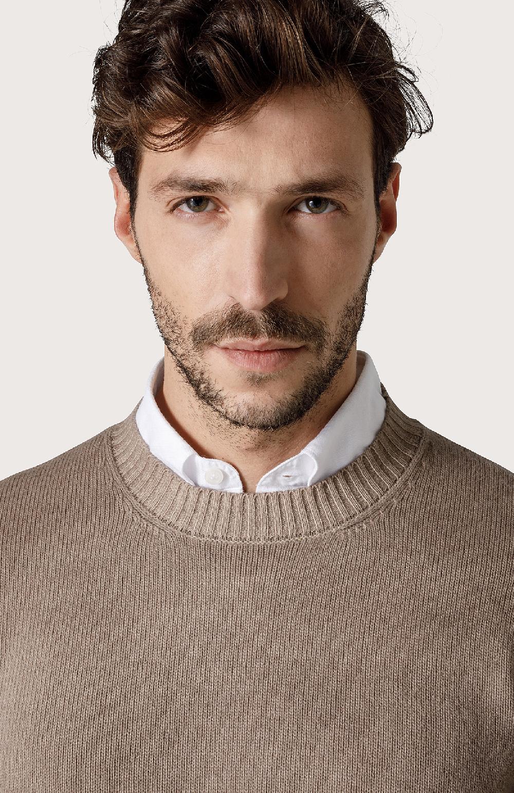 Seventy Maglia girocollo sfumato - Col. Marrone 50% di sconto con spedizione gratuita