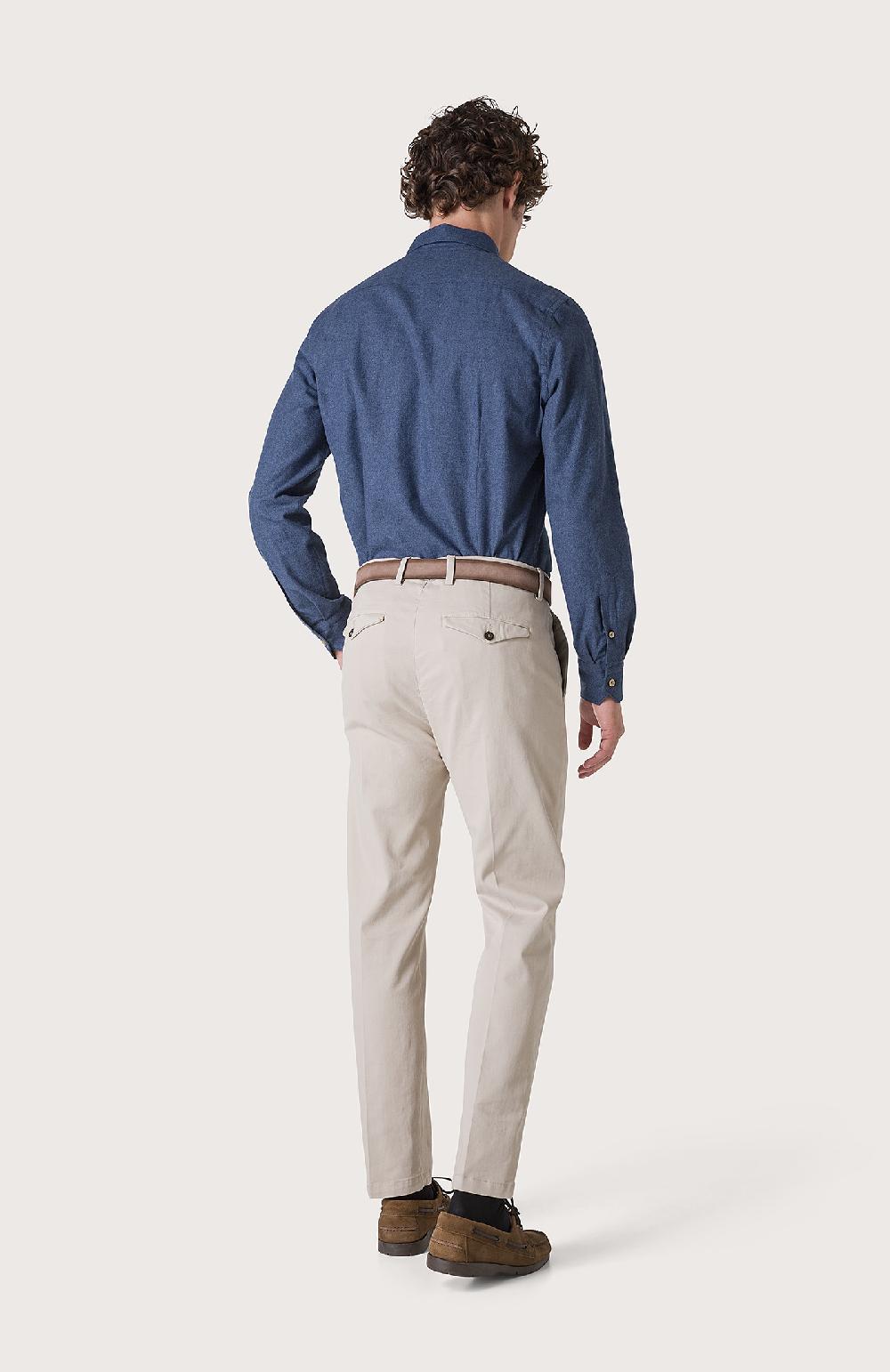 Seventy Pantalone chino in gabardina - Col. Neutro Black Friday Prezzi