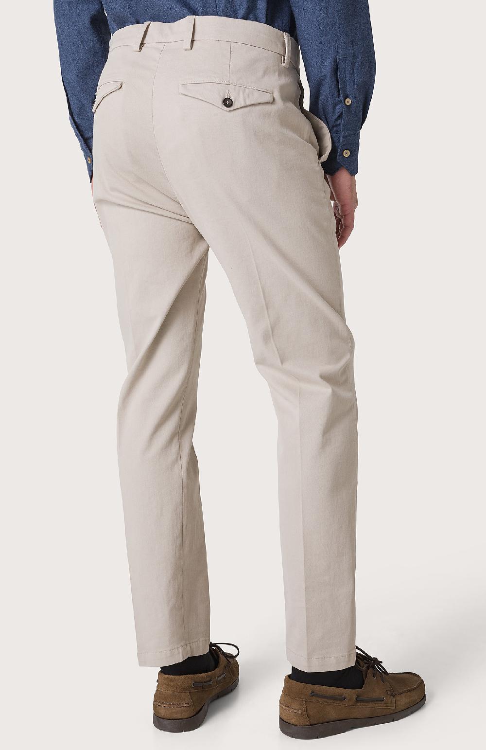 Seventy Pantalone chino in gabardina - Col. Neutro Black Friday Prezzi