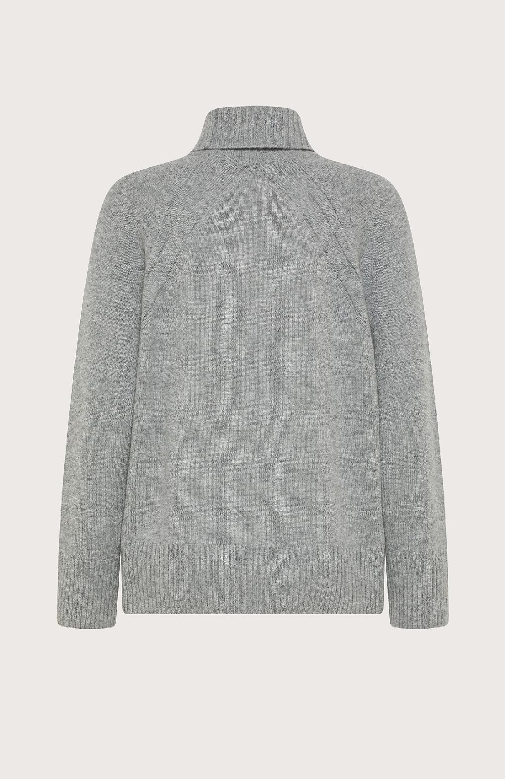 Seventy Maglia collo alto in lana cashmere - Col. Grigio Promozione