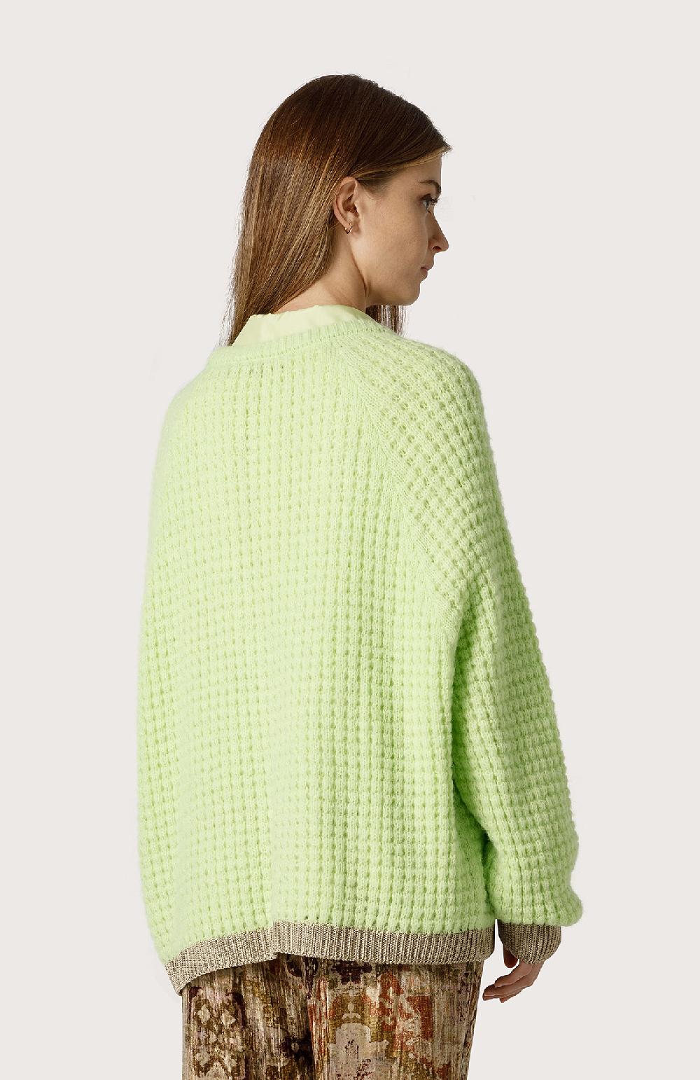 Seventy Cardigan over - Col. Giallo Negozi Online