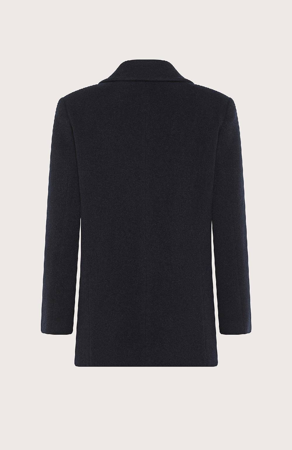 Seventy Cappotto doppiopetto corto in panno - Col. Blu I Più Venduti