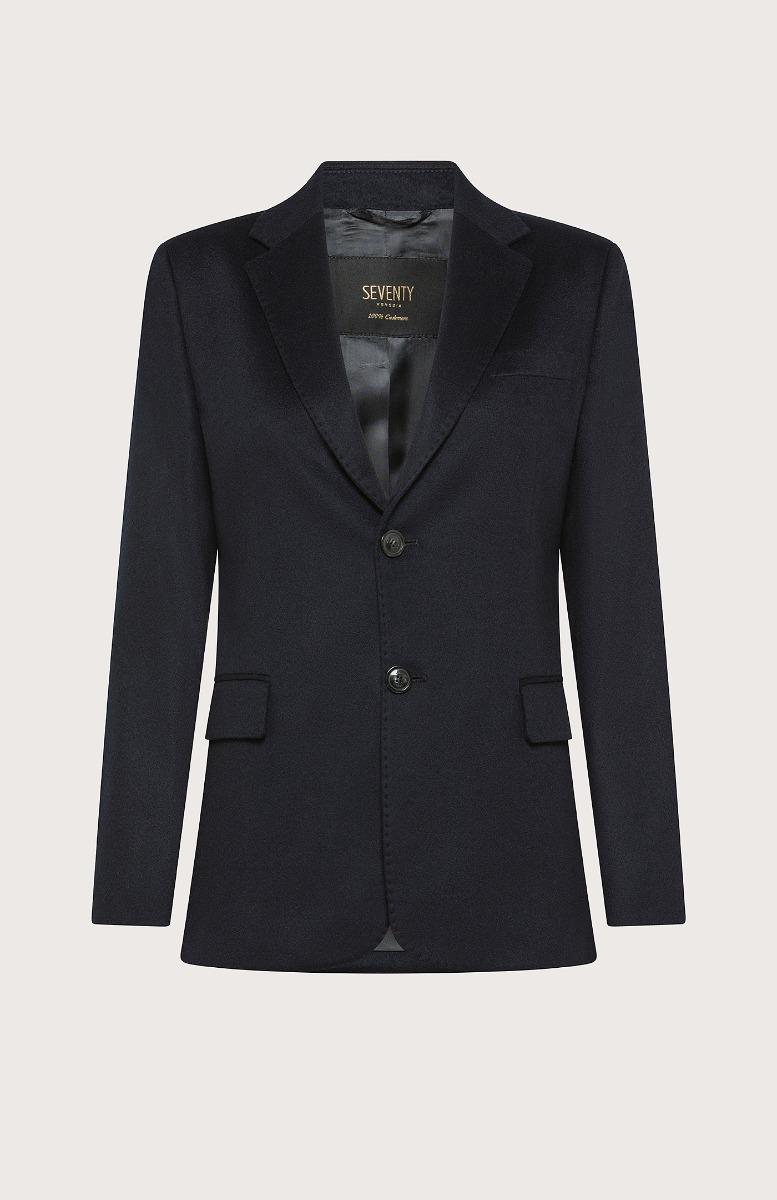 Seventy Giacca monopetto in 100% cashmere - Col. Blu Vendite Flash