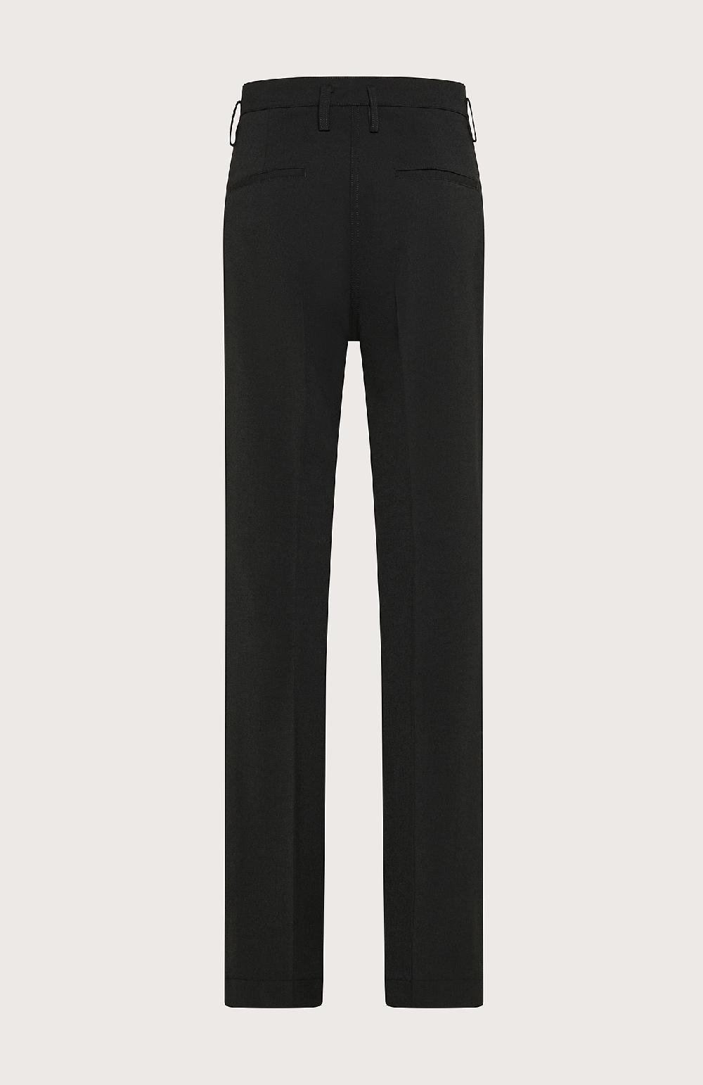Seventy Pantalone con cuciture in gabardina misto lana - Col. Nero Sconto di tempo limitato