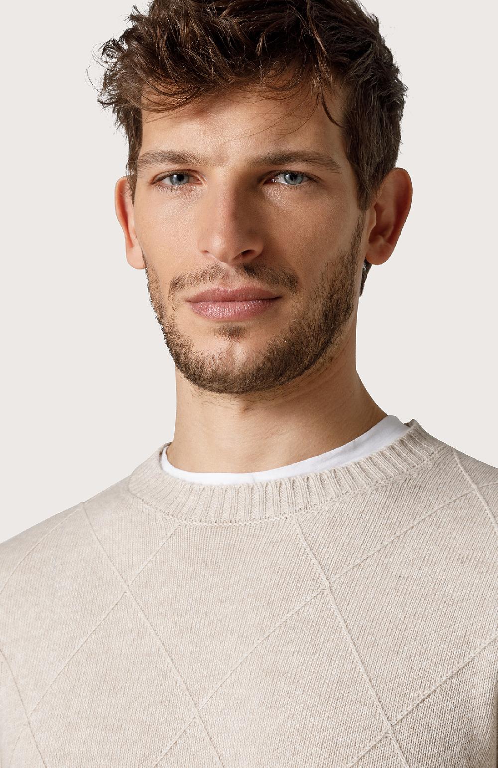 Seventy Maglia in misto cashmere - Col. Bianco Grande vendita