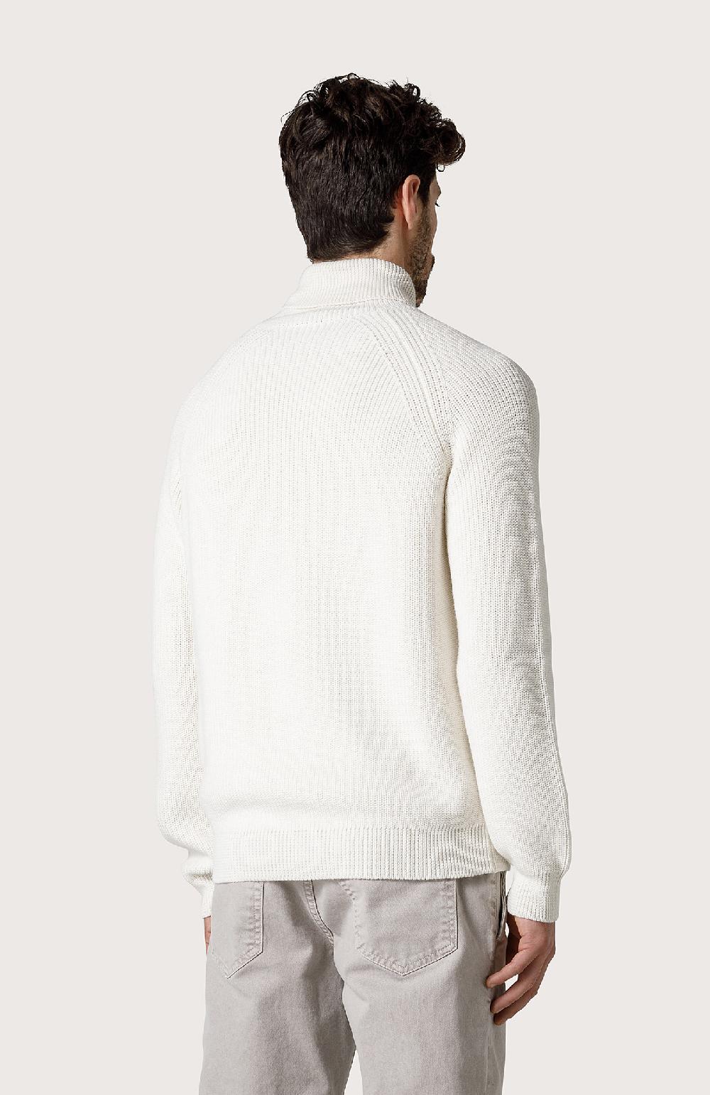 Seventy Dolcevita con manica raglan - Col. Bianco Flash Sale