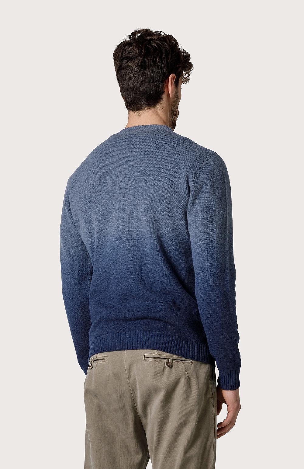 Seventy Maglia girocollo sfumato - Col. Blu Offerta esclusiva