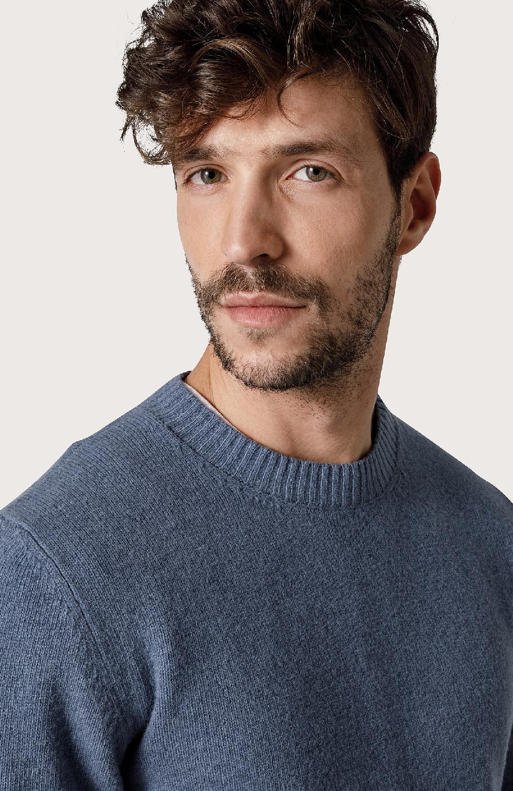 Seventy Maglia girocollo sfumato - Col. Blu Offerta esclusiva