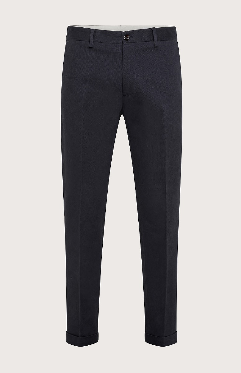 Seventy Pantalone chino stretch - Col. Blu Offerta natalizia