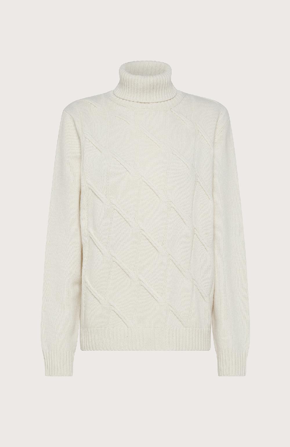 Seventy Dolcevita con treccia - Col. Bianco