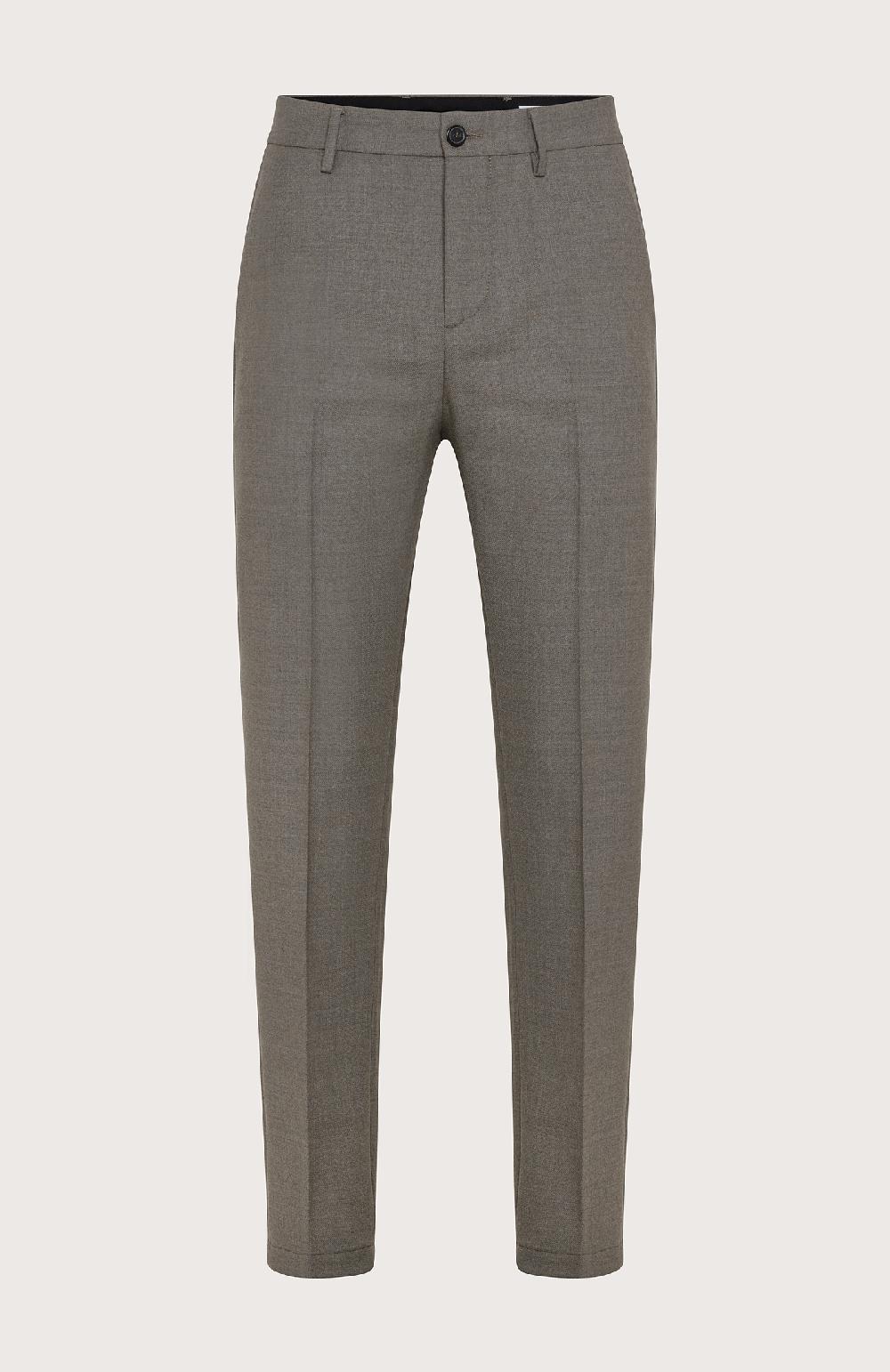Seventy Pantalone chino in lana stretch - Col. Marrone Offerta Giorno del Papà