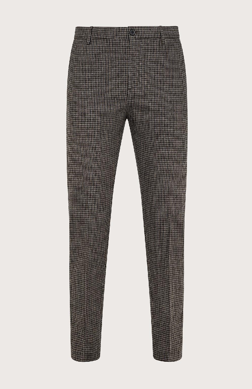 Seventy Pantalone chino in lana stretch - Col. Marrone