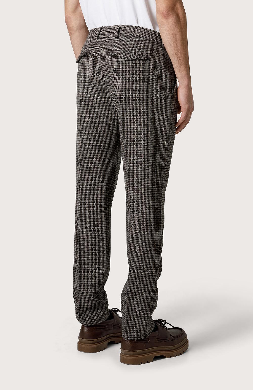 Seventy Pantalone chino in lana stretch - Col. Marrone Offerta San Valentino