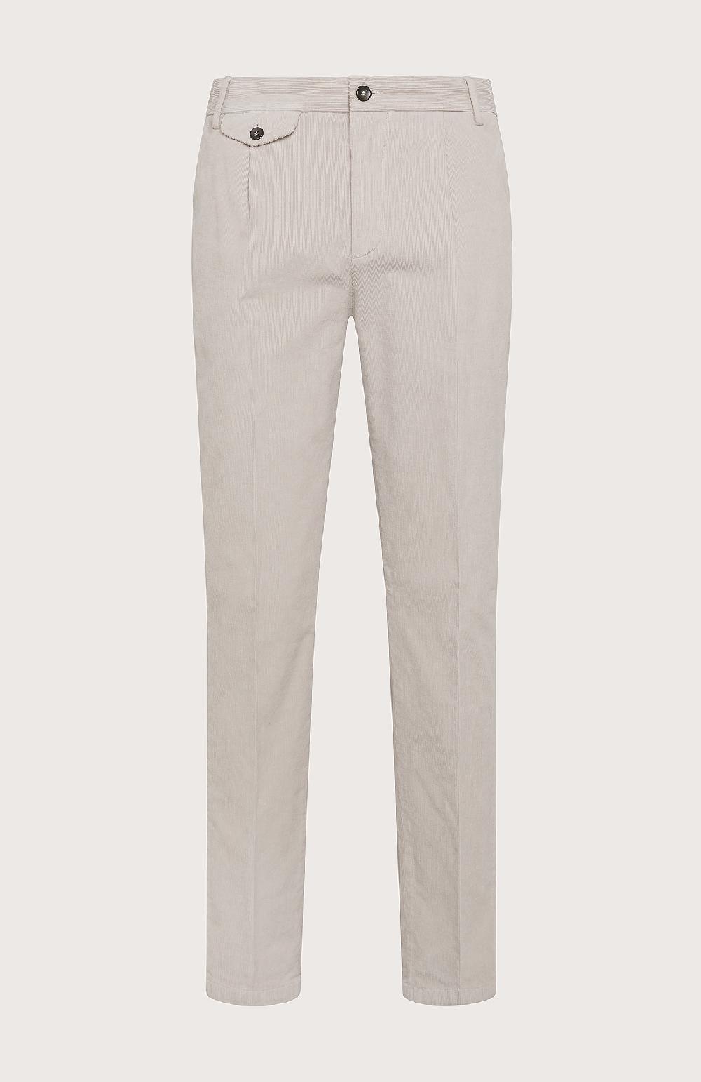 Seventy Pantalone con pence unica - Col. Bianco Offerta migliore