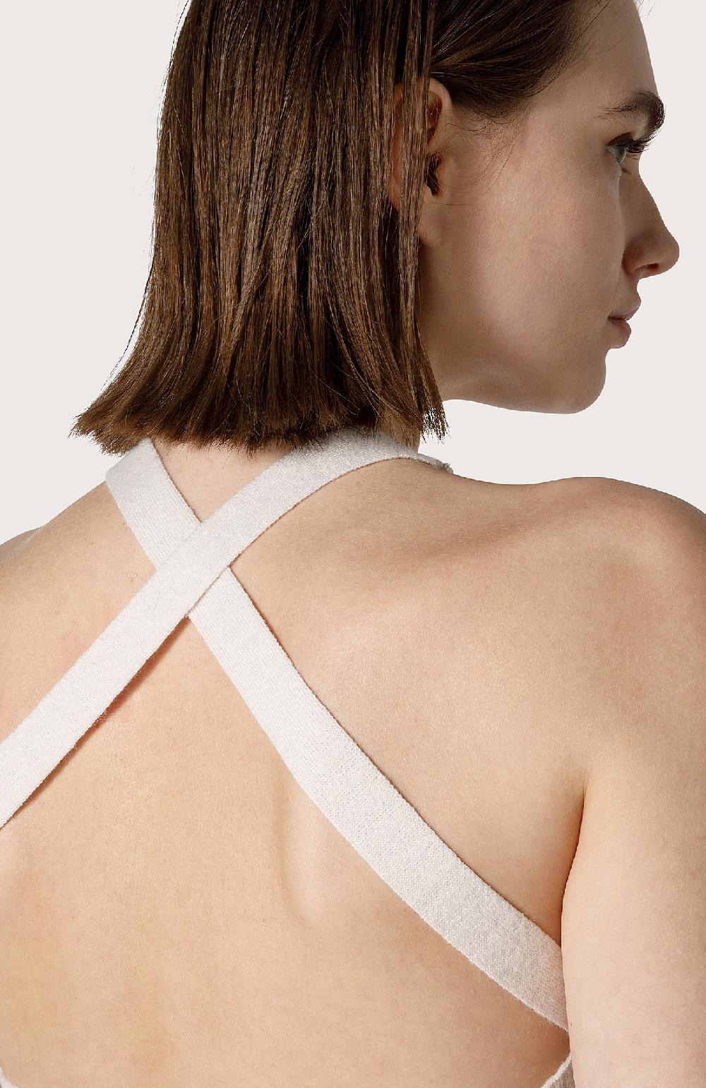 Seventy Top in maglia a costine - Col. Bianco Offerte stagionali