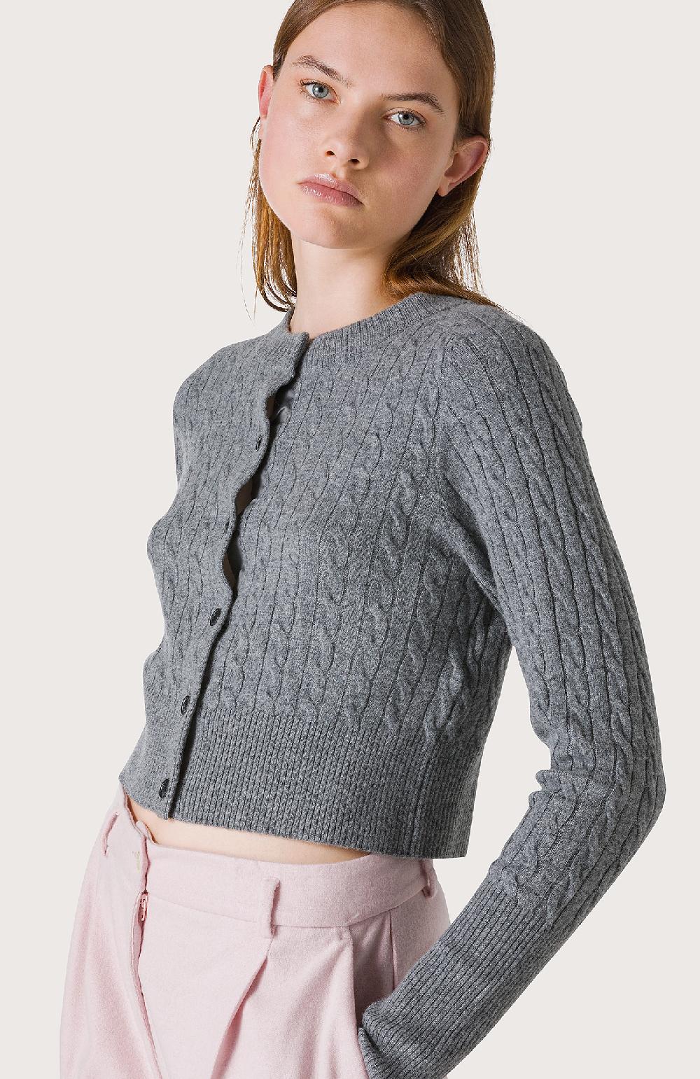 Seventy Cardigan con bottoni - Col. Grigio Enormi risparmi