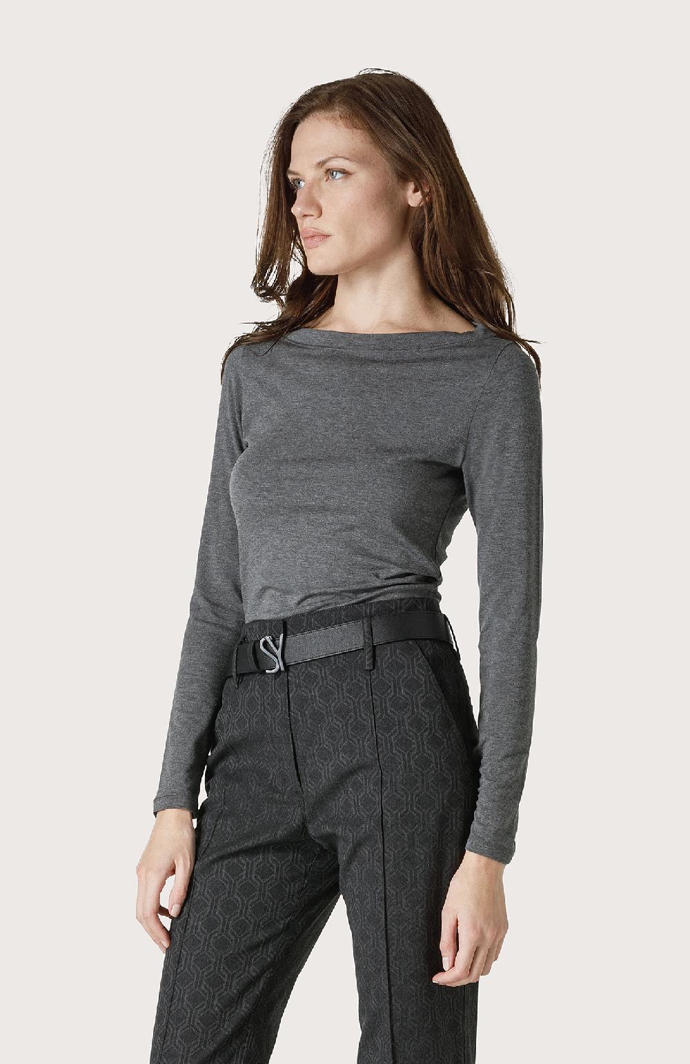 Seventy Maglia jersey a collo largo - Col. Grigio Sconti VIP