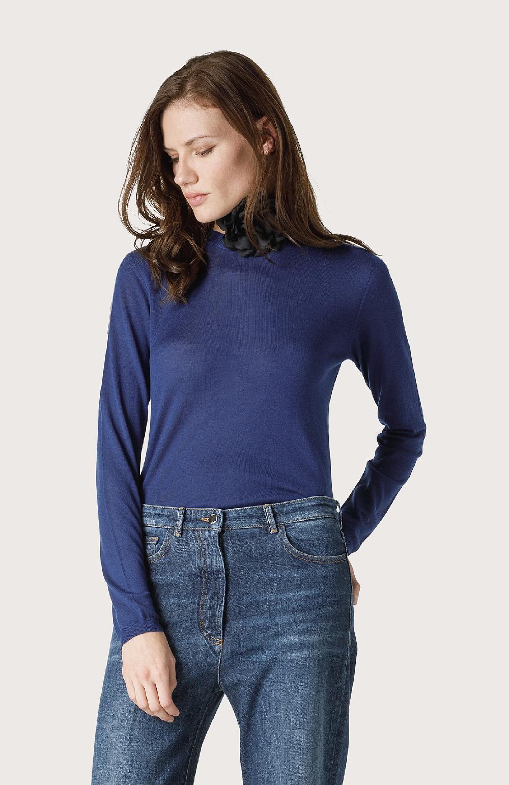 Seventy Maglia mezzo bacino - Col. Blu Only for today