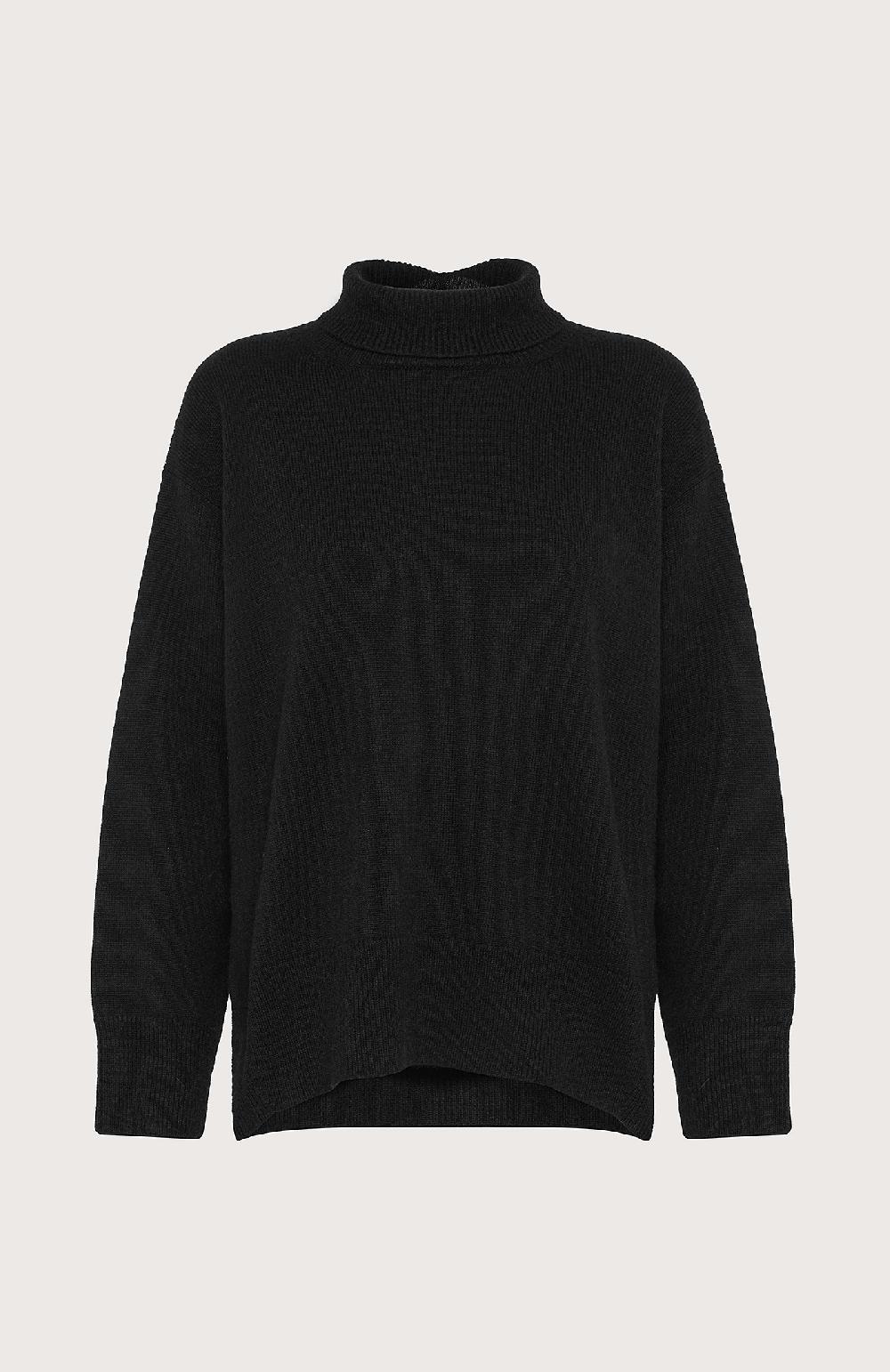 Seventy Maglia over a collo alto - Col. Nero