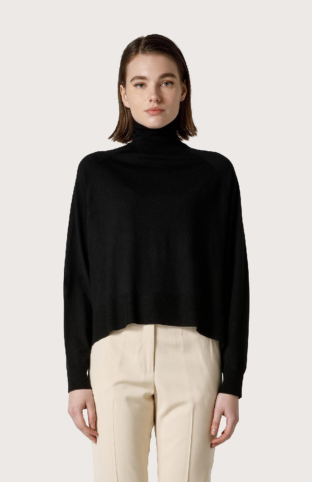 Seventy Dolcevita in merinos sottile - Col. Nero Discount Store per i nuovi prodotti